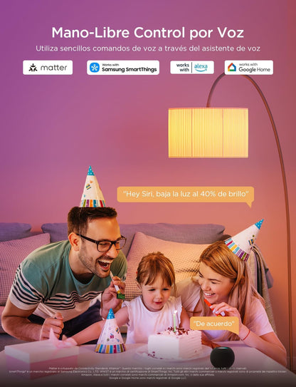 Pack de 2 Bombillas LED Govee Smart - Tecnología RGBWW de Alta Fidelidad
