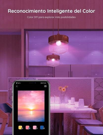 Pack de 2 Bombillas LED Govee Smart - Tecnología RGBWW de Alta Fidelidad